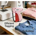 Pistolet manuel d’étiquetage + 1000 aiguilles adhésives image 1