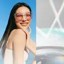 Beneunder FD421 Lunettes de soleil oversize pliables avec verres anti‑reflets UV400 - Brun image 5