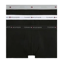 Tommy Hilfiger Boxers Homme Trunk - Lot de 3 - Gris Chiné/Noir/Blanc - Taille XL image 0