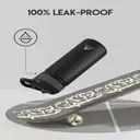 POWCAN by Meoky 18oz Single Spout Straw Sports Bottle -Black image 3