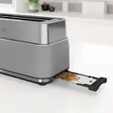 Morphy Richards Signature 4-Slice Long Slot Toaster, Variable Browning Control, Grey - 245705 image 3