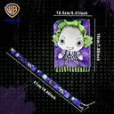 1pc Beetlejuice Plush Smartphone-Fit Lanyard Card Holder Officially Licensed Magical Spooky Cosplay Props Movies Anime Peripheral Gothic Striped Character Themed Accessory Gift image 1