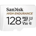 Carte microSDXC SanDisk High Endurance 128Go + Adaptateur SD image 0