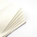 Jubiluu Carnet ligné A5 à couverture rigide en tissu avec marque-page et élastique - Ginkgo Imprint image 3