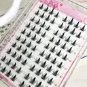 MeoMagic - Extensions de cils pré-collées (pince à épiler non incluse) - 10 lignes - 120 pièces - F28 image 1