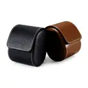 Oirlv Boîtier à montre de voyage 1 emplacement - Cuir noir image 8