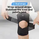 ochama×J.ZAO Genouillère de sport respirante avec sangles de maintien - Taille L image 2