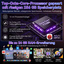 TABWEE T60Pro Tablet 13,4" Android 16, 120 Hz, 2K FHD+, 5G, WLAN, Octa-Core, 24 GB (8+16) RAM + 256 GB ROM, 10.000 mAh, 18 W Schnellladung, 8 MP + 16 MP, Bluetooth 5.0, Face ID, inklusive Hülle, Maus und Tastatur image 5