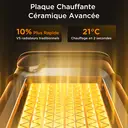 PELONIS Chauffage soufflant céramique 2000 W image 2