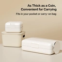 ochama Portable Multi-compartment Small Item Box - Large Capacity, Multi Compartments, Securely Sealed, Moisture-proof - Travel Essential image 1