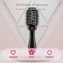 RAF Brosse soufflante 750 W, sèche-cheveux et volumisant en 1 étape, coiffante chauffante à échauffement rapide, pour femmes, coiffage lisse, effet salon à domicile image 3