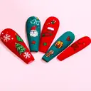 MeoMagic TH-1078 Autocollants pour ongles de Noël image 2