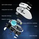 Thunderobot ML7 Souris ergonomique triple-modes - Blanc image 6