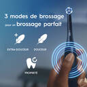 Oral-B iO2 Brosse À Dents Électrique Noire, 1 Brossette, 1 Étui De Voyage image 1