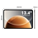 Teclast T65 tablet: 13,4" 120 Hz scherm, Android 16, 2,2 GHz octa-core, 20 GB RAM (6+14GB virtueel) + 128 GB, Dual SIM 4G + Wi-Fi 5G, Widevine L1, 13 MP, BT5.0, GPS, Inclusief Folio Case image 2