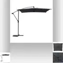 Hespéride parasol Manoa - 2,5 x 2,5 m ardoise image 1