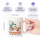 Alphynix 1 Mug blanc 33cl avec citation "LES ENSEIGNANTS Changent le Monde" et icônes éducatives, cadeau d'appréciation de Noël ou Thanksgiving inspirant,Le cadeau de la saint-valentin, cadeau d’anniversaire image 7