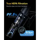 Vexilar V12 Cordless Vacuum Cleaner, 50KPa/450W/50Mins, Lightweight Cordless Vacuum with Anti-Tangle, LED Touchscreen, GreenEye Tech, Detachable Battery, Stick Vacuum for Hardfloor Carpet and Pet Hair UK image 7