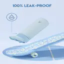 POWCAN by Meoky 18oz Single Spout Straw Sports Bottle -Blue image 3