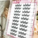 MeoMagic - Extensions de cils pré-collées (pinceaux à cils non inclus) - 10 lignes - 120 pièces - F22 image 1