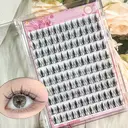 MeoMagic Extensions de cils prédécollées (pinceaux non inclus) - 10 lignes - 120 pièces - F08 image 0