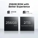 DOOGEE Note 58 Pro Mobile Phones, Android 15 Smartphone 2025, 6250mAh & 32GB+256GB 2TB TF, 6.75" HD+ 90Hz Display, 4G Dual SIM Free Unlocked Phones, Widevine L1, Fingerprint/Face ID/OTG/GPS/NFC image 8