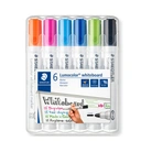 STAEDTLER - Lumocolor - Feutre pour tableau blanc - Pointe en bille - Boîte de 6 - Couleurs assorties image 0