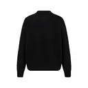 Resteröds Kane Polo tricoté en laine noir - Taille XL image 1