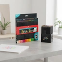 Faber-Castell Boîte de 50 crayons de couleur Black Edition image 7