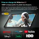 Blackview Mega2, tablette avec écran 2K FHD de 12 pouces, 24 Go (8 + 16) de RAM + 256 Go de ROM, extensible jusqu'à 2 To, double 4G, Wi-Fi 5 GHz, batterie de 9 000 mAh, Android 15, Widevine L1 image 4