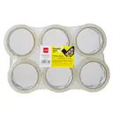 Deli Lot de 6 rubans adhésifs d’emballage transparent - 48 mm x 50 m image 4