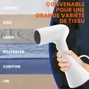 Cuisync T-201 Défroisseur vapeur portable 220 ml, 1 000 W avec technologie anti-fuite 360° - Blanc image 2