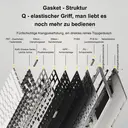 Lofree Lite84 Bürotastatur – 84 Tasten, 75% Layout, Tri-Mode-Anschluss (Bluetooth 5.4 / 2,4G / kabelgebunden), flache lineare Schalter, 2000-mAh-Akku, Volumenroller, Weiß, OE921 image 2