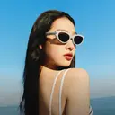 Beneunder FD315-CN306 Lunettes de soleil Cateye pliables - Rose image 1