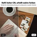 Yeelight Leselampe für den Schreibtisch RG0, blaulichtsicher, stufenloses Dimmen, 3‑CCT‑Temperatur, Touch‑Bedienung, USB‑C‑Anschluss, ABS+PC, YLYTD-0034, Neu-Jahr-Sonderangebot, Top-Geschenk-Auswahl image 6