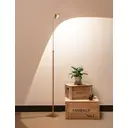 Tubicen Goldene Stehlampe, oben und unten 150° drehbar & höhenverstellbar, 3-stufige Touch-Dimmfunktion, moderne Stehlampe, Eck-Stehlampe für Schlafzimmer, Büro, Lesen, Nähen & Basteln image 7
