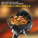 Huacan Apple Stove Charcoal Grill Thickened Large Portable Outdoor Barbecue Stove Home Camping Oven 1 piece image 1