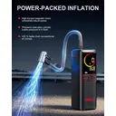 GOOLOO GT160 Tire Inflator Portable Air Compressor, 160PSI Portable Air Pump for Car Tires, 7500mAh Cordless Air Pump with Digital Pressure Suitable for Cars, Bikes, Balls, Motorcycles image 1