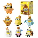 52TOYS Bob-Tim Série Minions - Amis ensemble - Pendentif en peluche en caoutchouc - Boîte mystère - Jouet tendance - Modèle aléatoire vendu à l'unité image 1