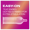 Durex Pleasure Me Ribbed and Dotted 20 Condoms image 6