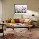 JU7CER 5D Diamond Painting Kit - Floral Pattern | DIY for Adults Beginners & Kids | Crystal Cross Stitch Wall Decor 12×16 Inches (30×40cm) image 3