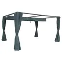 Hespéride Palmira pergola 4 x 3 m ardoise image 5