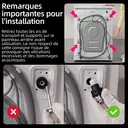 CHiQ Lave-linge frontal JW95883G, 9 kg, tambour 530 mm, moteur BLDC 1400 tr/min, fonction vapeur, rapide 15 min, largeur 465 mm, gris foncé image 2