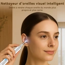 Sunluxy H1 Otoscope pour nettoyage d'oreille avec caméra 10 MP HD, étanche et rechargeable - Blanc image 3