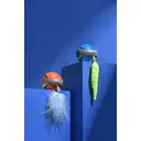 Petgravity Speedy Sprint Ball Jouet Interactif pour Chats Bleu image 4