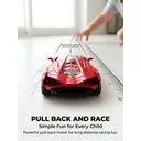 Voiture miniature Lamborghini Lightning Red 1:36, Portes ouvrantes, Action à recul, Jouet en fonte d'alliage métallique durable pour adolescents et adultes image 5