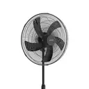 KUMTEL Standventilator 40 cm Durchmesser, 80° Oszillation, ventilator mit kühlung kalt, Höhenverstellbar image 1