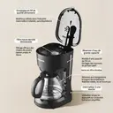 ochama Cafetière filtre goutte à goutte - Noir image 5