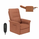 FLEXISPOT Elektrische Relaxstoel met Verstelbare Rugleuning – Verstelbare TV-stoel, Fauteuil met Ligfunctie, 105°–155° Verstelbare Rugleuning – Ergonomische Relaxfauteuil, Khaki image 0