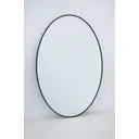 Melodieux Oval Wall Mirror 61x91cm Black Circle Hanging Wall Home Decorative Wall Mounted Vanity Mirror for Bathroom Living Room Hallway image 7